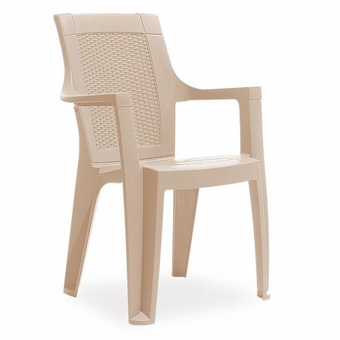 Novussi Elegance Rattan Sandalye Cappuccino