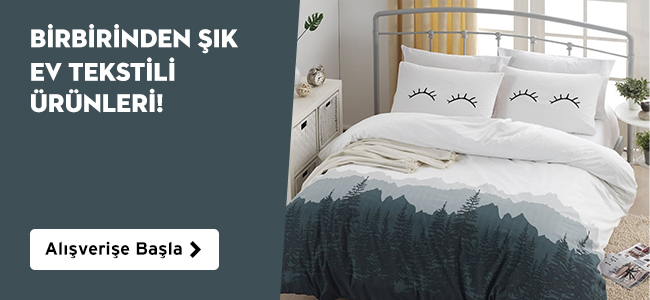 Birbirinden Şık Ev Tekstili Ürünleri