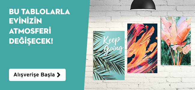 Bu Tablolarla Evinizin Atmosferi Değişecek!