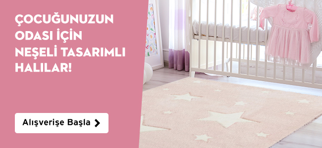 Çocuğunuzun Odası İçin Neşeli Tasarımlı Halılar