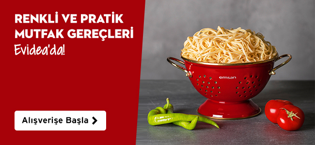 Renkli ve Pratik Mutfak Gereçleri