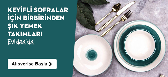 Keyifli Sofralar İçin Birbirinden Şık Yemek Takımları