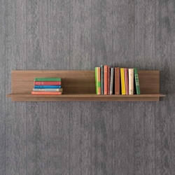 Adore RAF-11-NC-1 Dekoratif Duvar Rafı - Noce