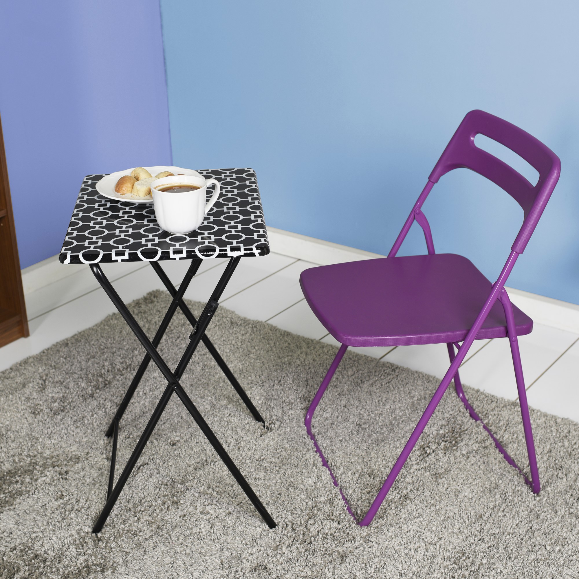 Adore Handy Mate Ready Katlanır Sandalye Mor Evidea