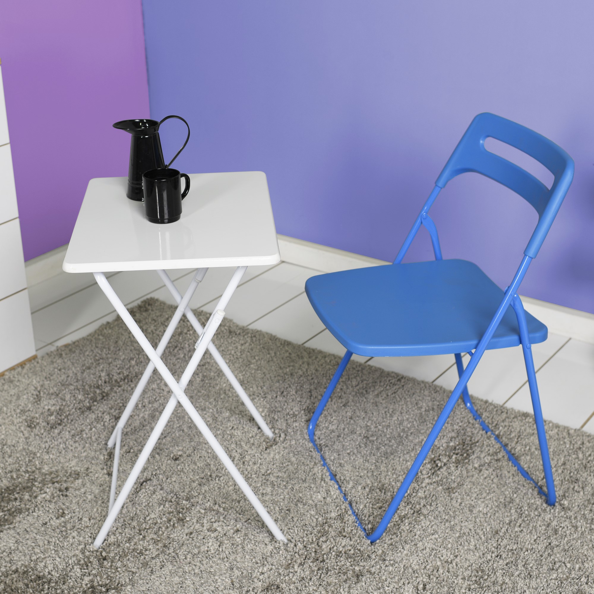 Adore Handy Mate Ready Katlanır Sandalye Mavi Evidea