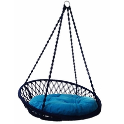 Altinoluk Relaks Salincak Lacivert Mavi Minderli Evidea