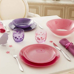 Luminarc Arty Pembe Servis Tabagi 26 Cm Evidea