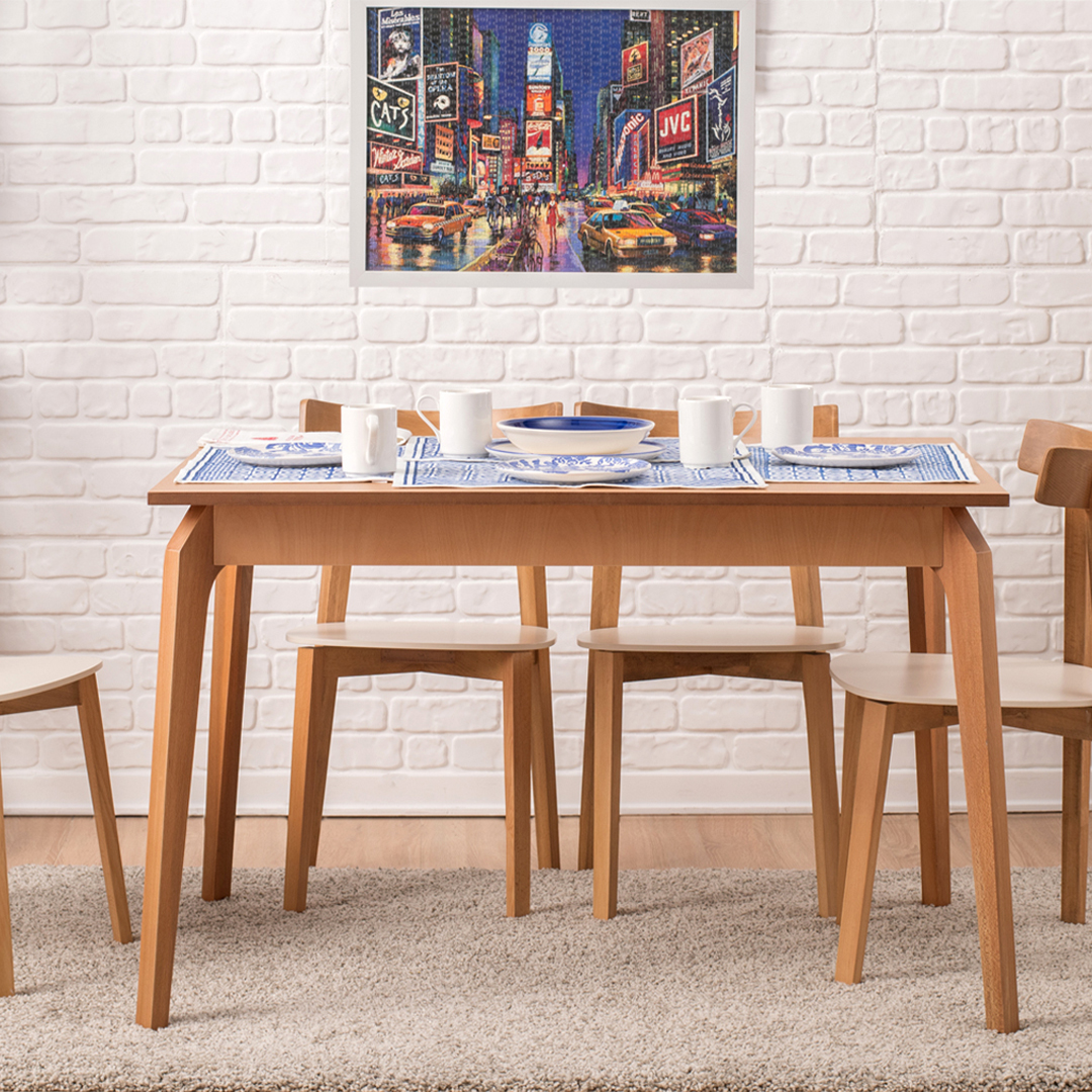 Hazel Masa Ve Dra Sandalye Takımı Evidea