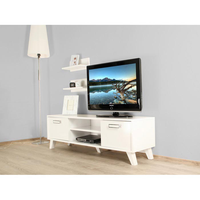 Ankara Mobilya ANK012 Tv Ünitesi Beyaz Evidea