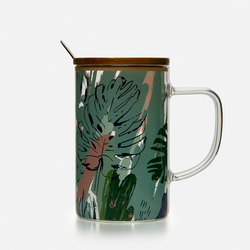 Bambum Agita Bambu Kapaklı Kupa