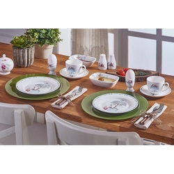 Bernardo 33 Parca Daydream New Bone China Kahvalti Takimi Evidea