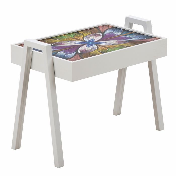 House Line Kelebek Tepsi Zigon Sehpa Renkli Evidea