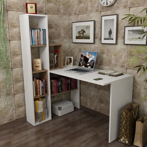 House Line Juliet Calisma Masasi Beyaz Istanbul Evidea