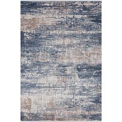 Bahariye Intense In 8894 Hali 150x230 Cm Gri Mavi Evidea