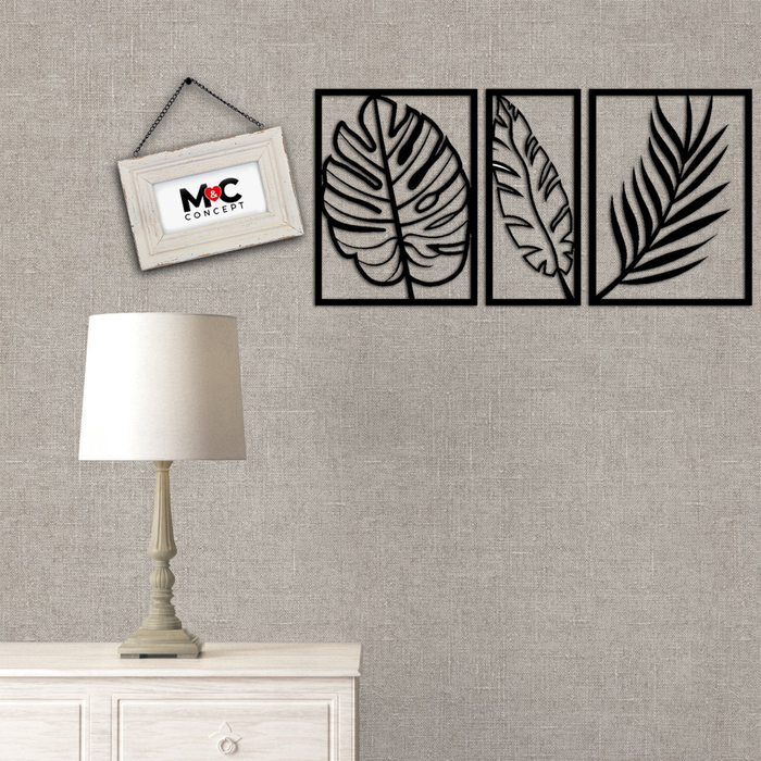 M&C Concept 3 Yaprak Metal Duvar Panosu Evidea M&C Concept 3 Yaprak Metal Duvar Panosu Evidea