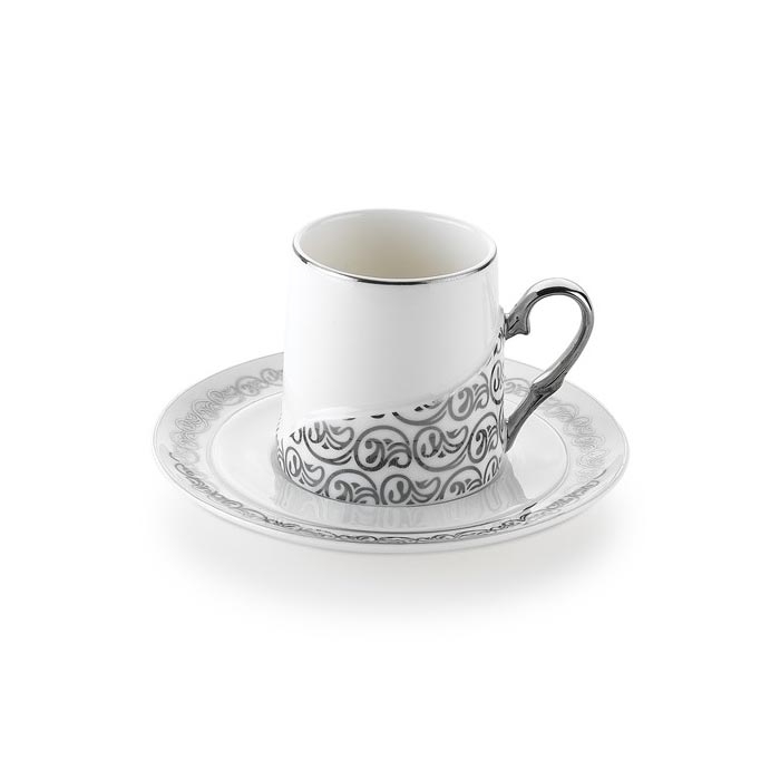 Schafer 76691 12 Parça Ottoman Porselen Kahve Fincan Takımı Evidea