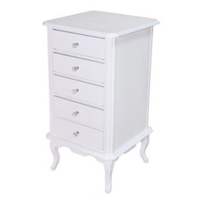 Desa Mobilya Kare Komodin Beyaz Evidea