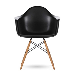 Eames Kolcakli Sandalye Siyah Evidea