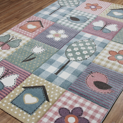 Eko Halı KDS 08 Multy Çocuk Halısı - 120x180 cm