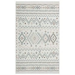 Eko Hali Arya Ar 05 Beige Blue 160x230 Evidea