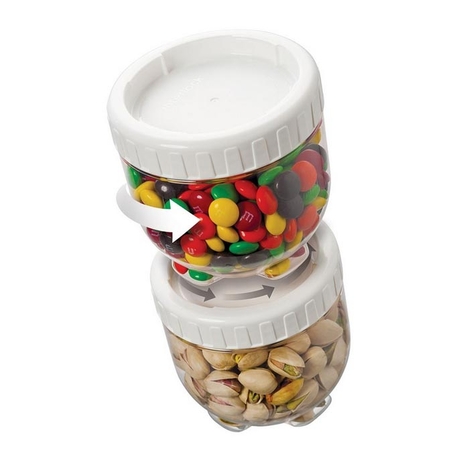 emka 3 lu ust uste kilitlenebilir saklama kabi 250 ml
