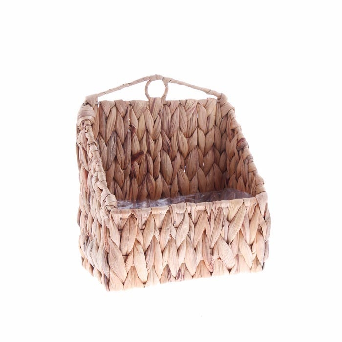 Simple Living 001 Hasır Duvar Sepeti 16x7 cm Evidea