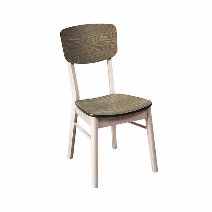 Vitale Siena Masa Sandalye Seti Kahverengi / Krem Evidea