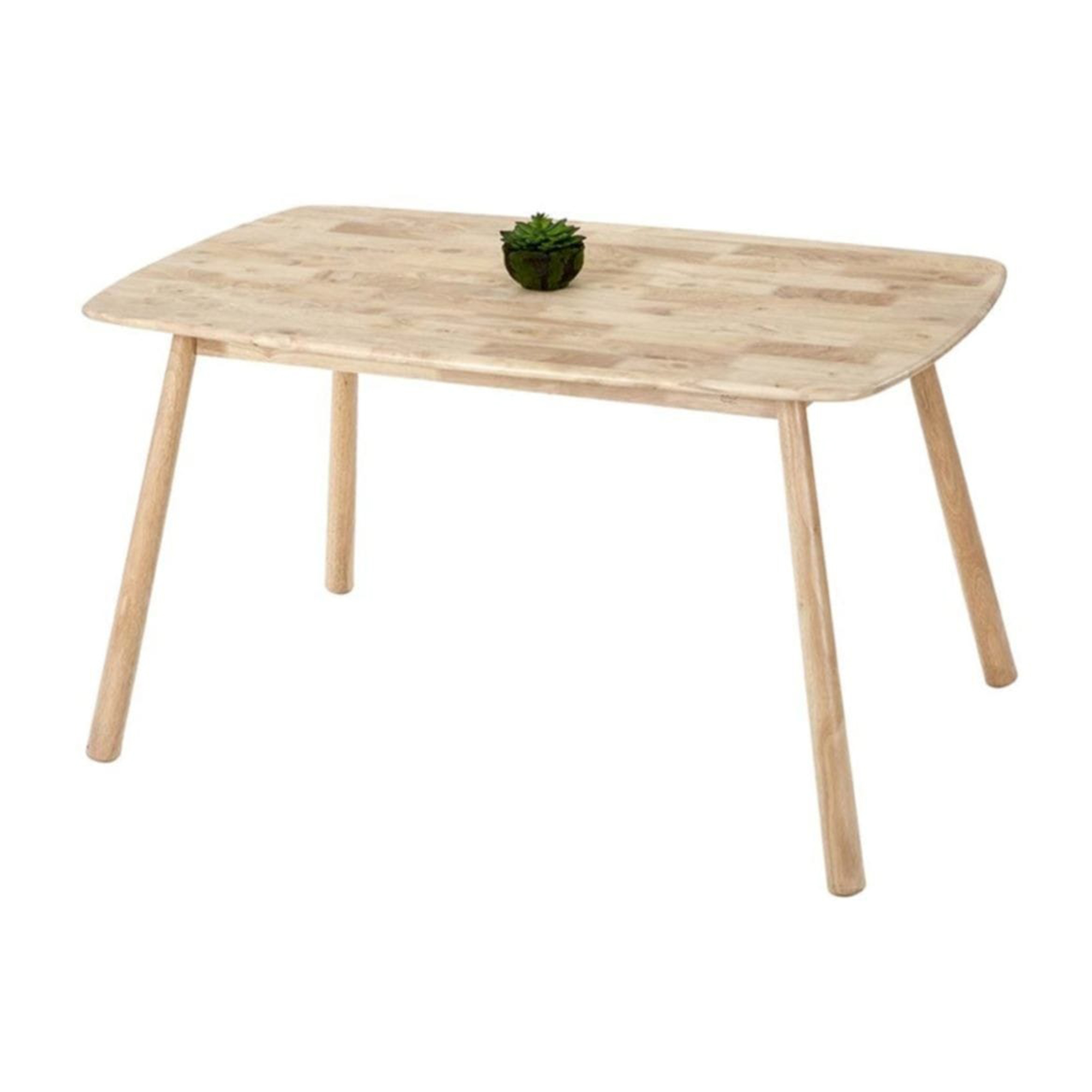 Vitale Seven Masa Sandalye Seti Akçaağaç / Kahverengi