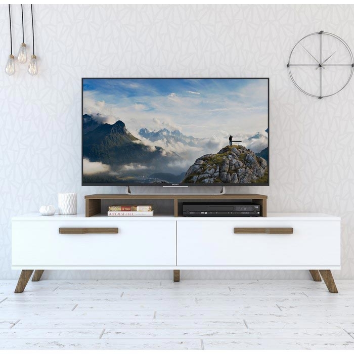 Eyibil Mobilya Gamze Modern Tv Sehpası Tv Ünitesi Beyaz