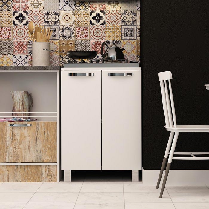 Fly Mobilya Lova Ocak Modülü Beyaz Evidea