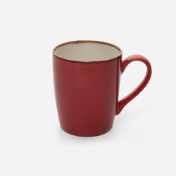 tulu porselen trend sare kupa kirmizi 230 ml