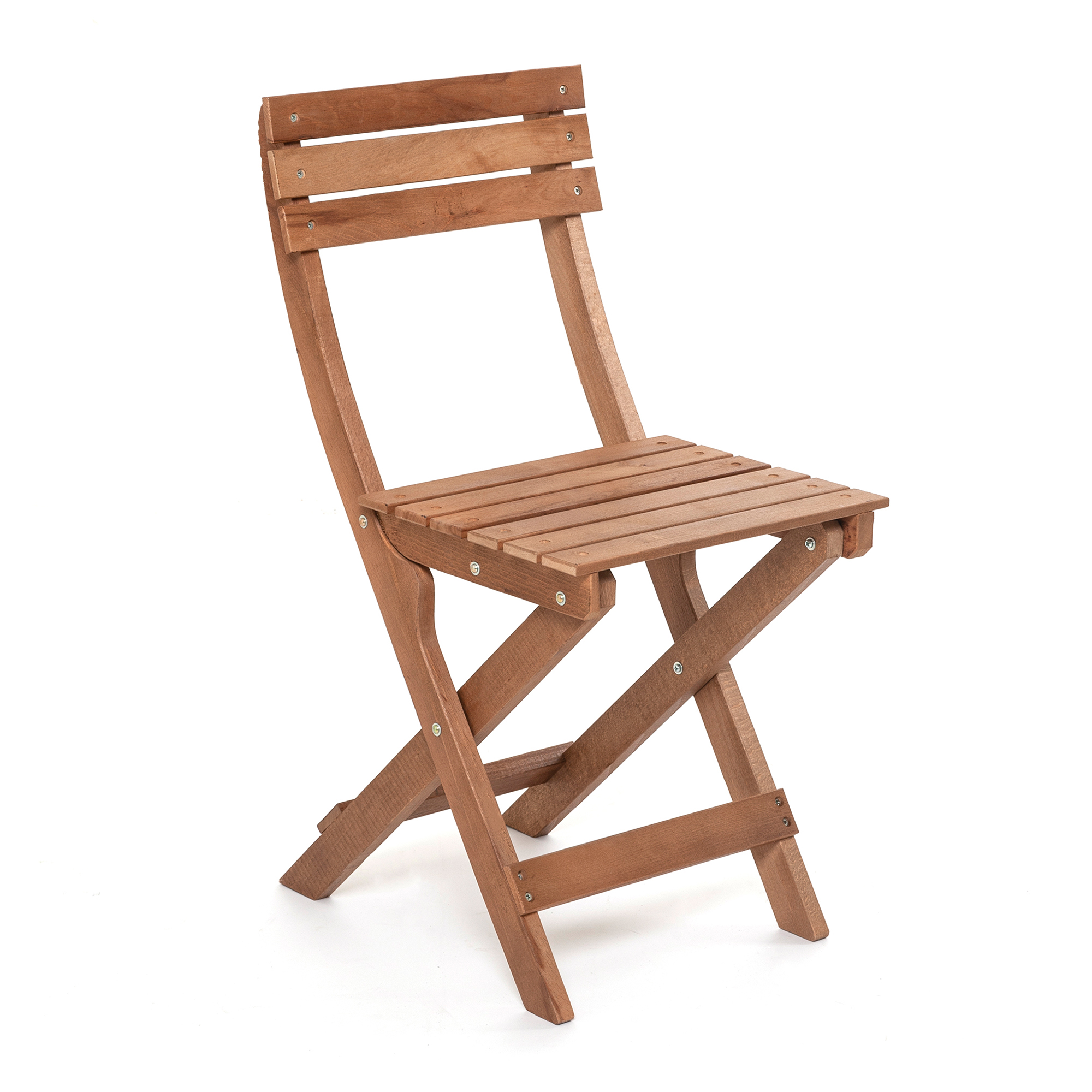 Just Home Katlanır Masif Sandalye Evidea