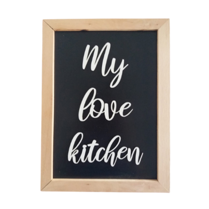 Leva House Motto Çerçeveli Tablo Asorti Evidea