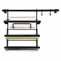 Akın Lüx Folyo ve Streç Film Tutucu - Siyah