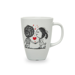 gural porselen love kiss kupa 200 ml