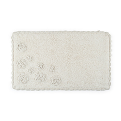 Linnea Lüks Banyo Paspası (Krem) - 50x80 cm
