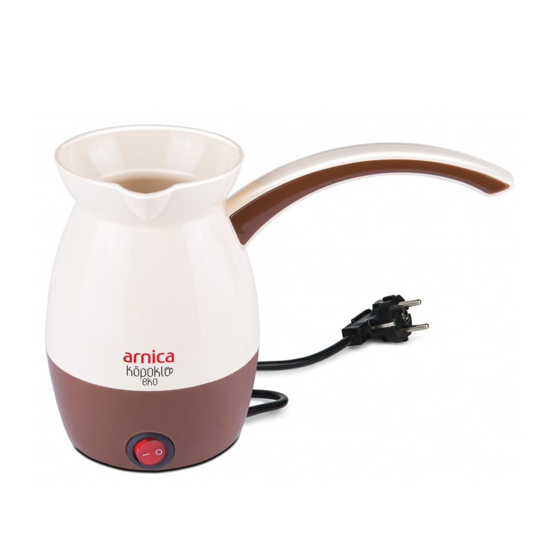Arnica Köpüklü Eko Türk Kahve Makinesi Krem / 800 Watt Evidea