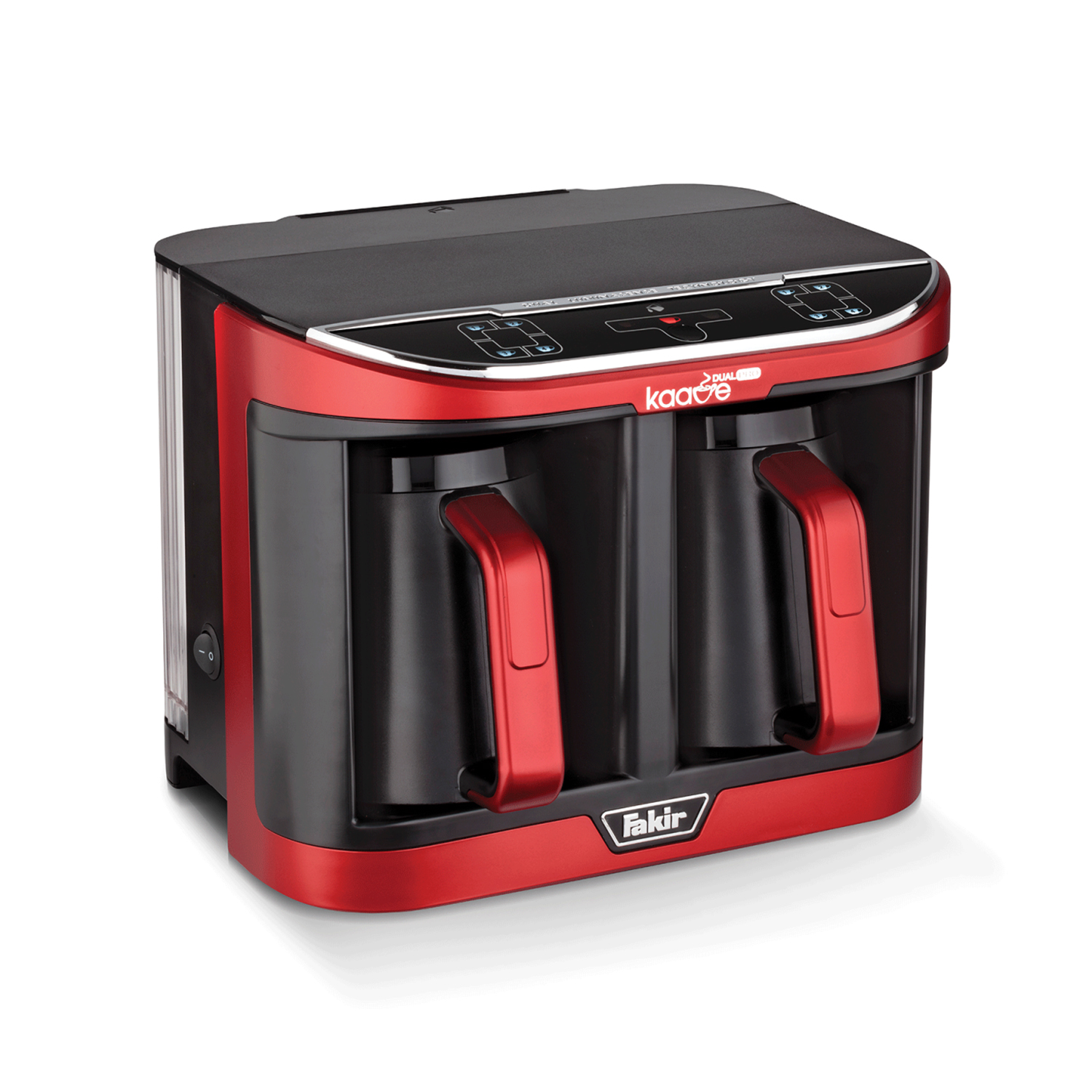Fakir Kaave Dual Pro Türk Kahve Makinesi Kırmızı / 1470 Evidea