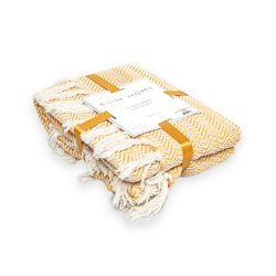 Evim Home Herringbone Koltuk Sali 130x170 Cm Hardal Evidea