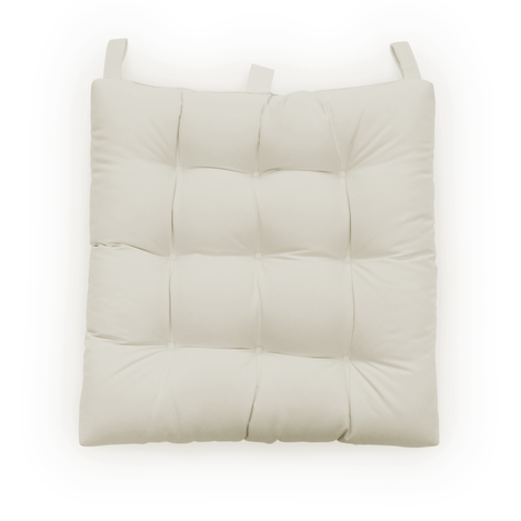 Iris Home Sandalye Minderi Krem 43x43 Cm Evidea