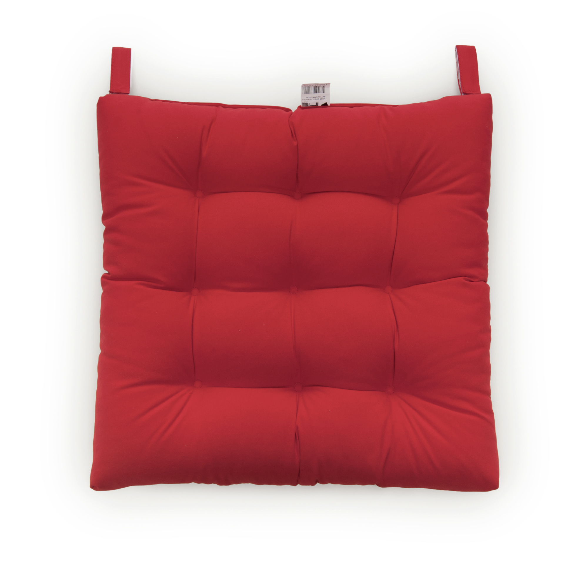 Iris Home Sandalye Minderi (Kırmızı) 43x43 cm Evidea