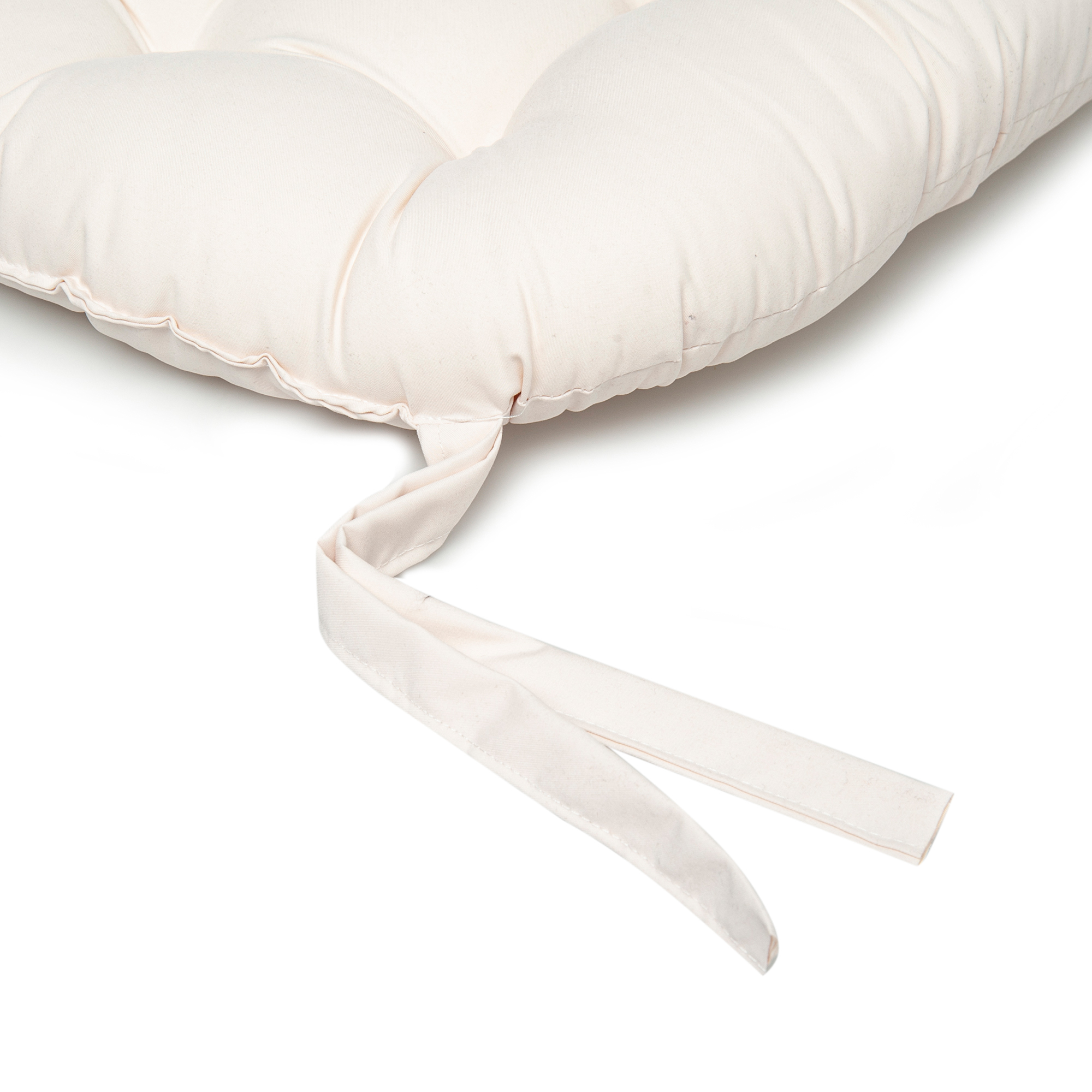 Iris Home Sandalye Minderi Oval 43x43 cm Krem Evidea Iris Home Sandalye Minderi Oval 43x43 cm Krem Evidea