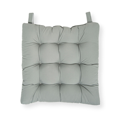 Iris Home Sandalye Minderi 43x43 Cm Gri Evidea