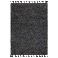 Koza Hali Marakesh Shaggy Hali 120x180 Cm Antrasit Evidea