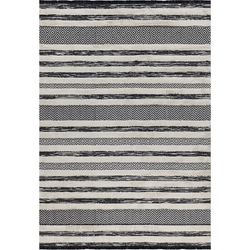 Koza Hali Morocotton Kilim 75x150 Cm Siyah Evidea