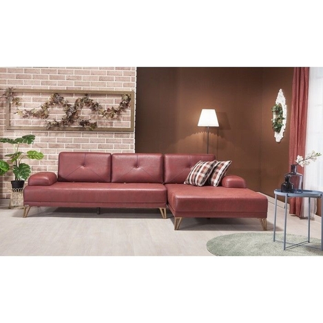 Modalife Avrupa Plus Kose Takimi Bordo Evidea