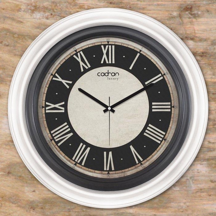 Cadran Luxury CDX256 Camlı Duvar Saati 35x35 cm Evidea