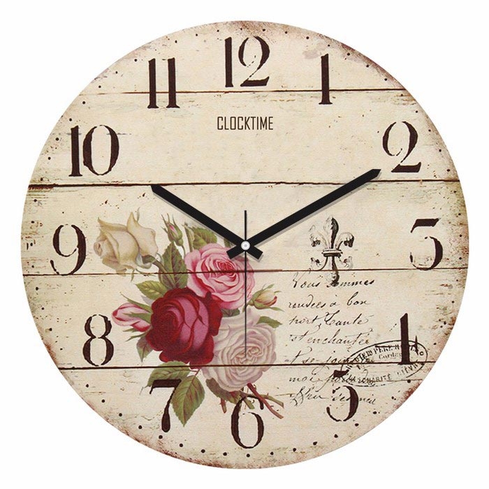 Clocktime By Cadran CTM34 Duvar Saati 30x30 cm Evidea