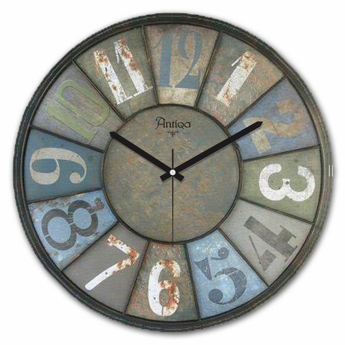 AntiQa De Paris ANS49 Mdf Duvar saati 30x30 cm Evidea