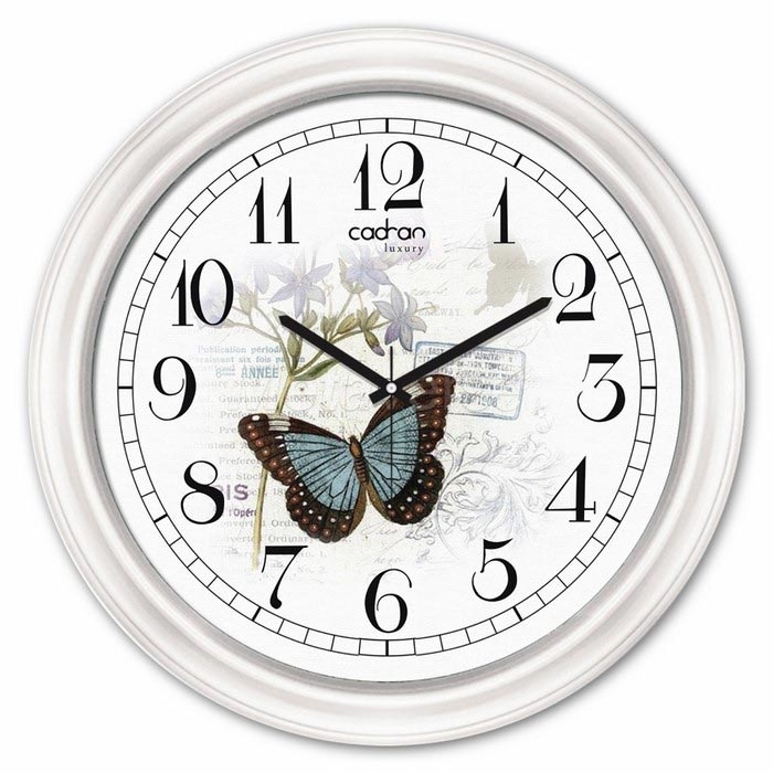 Cadran Luxury CDX022 Camlı Duvar Saati 35x35 cm Evidea